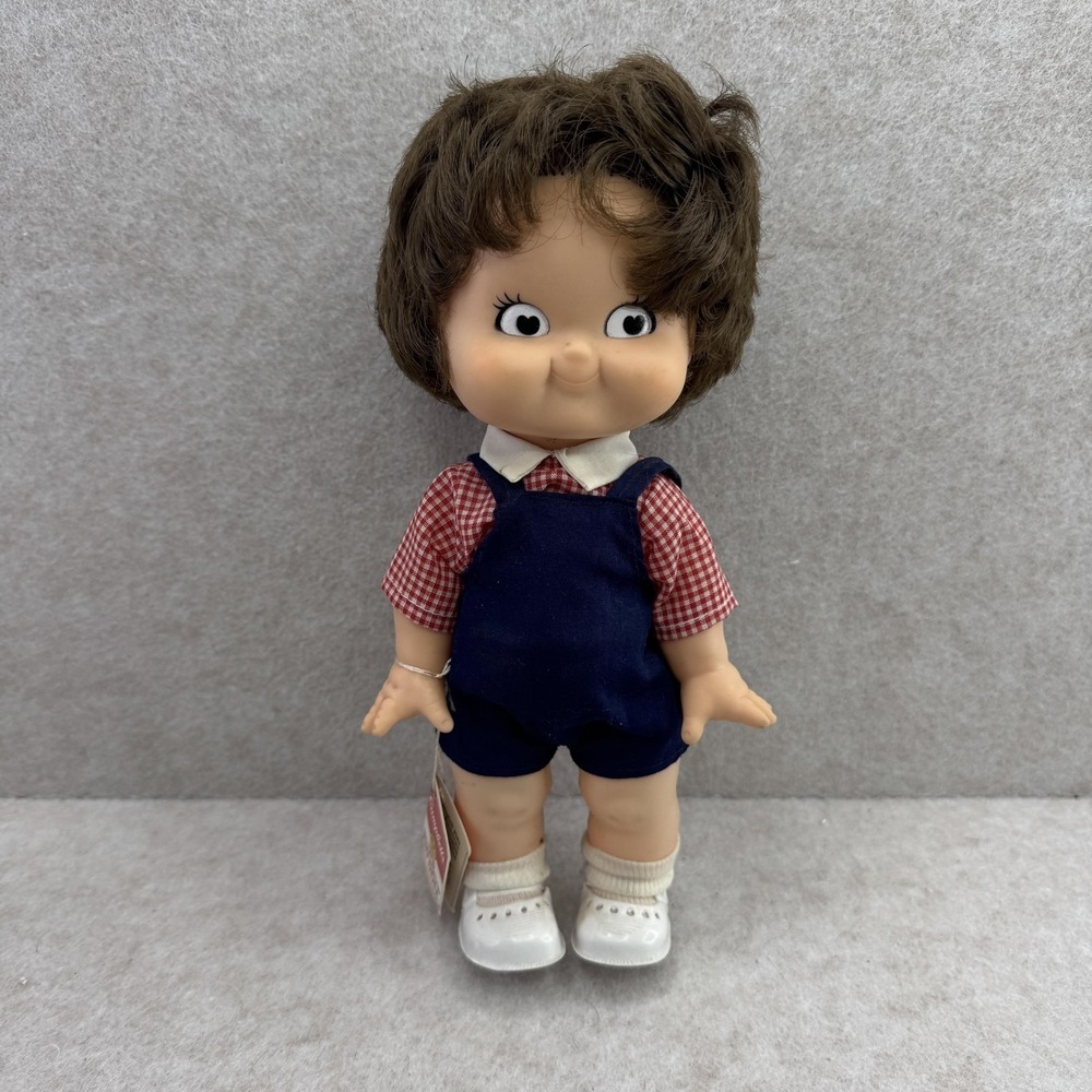 Vintage Campbell's Campbell Kids Bel‎ 11 In Vinyl Doll Brown Hair 1988 Special